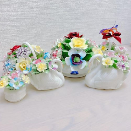 ROYAL DOULTON ロイヤルドルトン 陶花 インテリア オブジェお売りいただきました。 ｜  不用品買取を依頼するならコストパフォーマンスに優れた不用品買取MAX